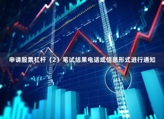 申请股票杠杆（2）笔试结果电话或信息形式进行通知